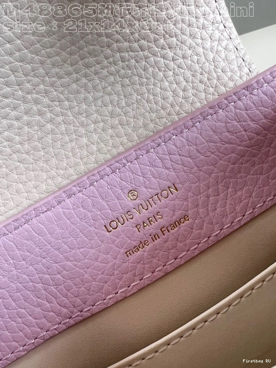Firstbag CAPUCINES VUITTON MINI-21*14*8CM LOUIS 0812